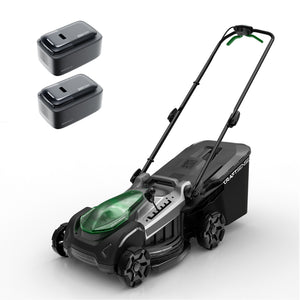 Kraftsense U20X  Slim 40V bürstenloser Akku-Rasenmäher 43 cm – mit langem Lauf, 2×8,0Ah Akkus inklusive