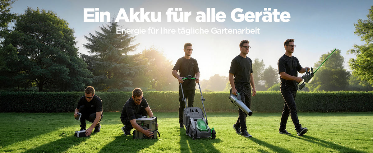 Kraftsense U20X  Slim 40V Akku-Rasenmäher bürstenlos 33 cm inkl. 2 × 5,0Ah Akkus