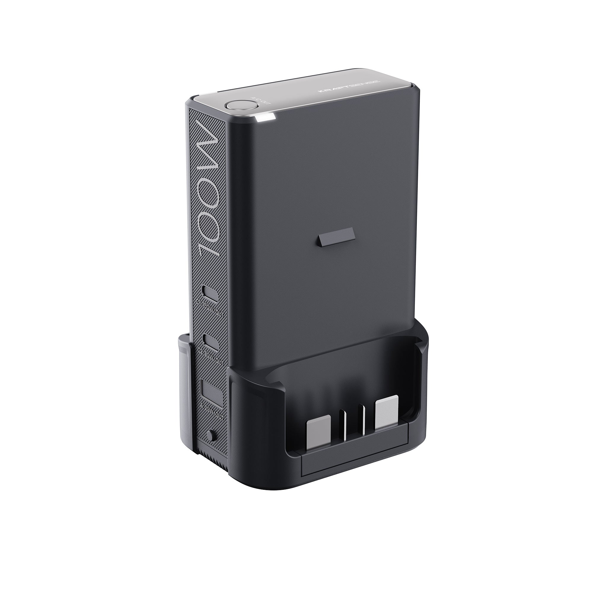 Bald erhältlich | Kraftsense U20X Slim 100W GaN Doppel-Ladegerät für 2 U20X Akkus